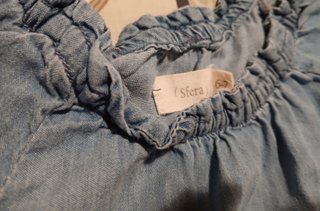 Vestido vaquero niña
