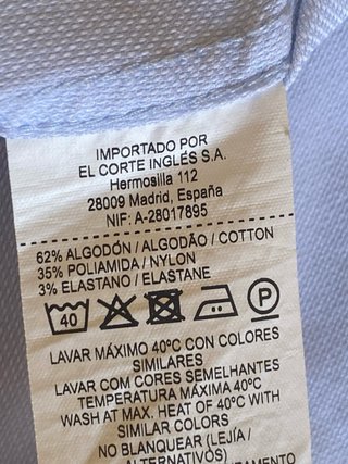 2 Camisas Hombre Talla S Algodón