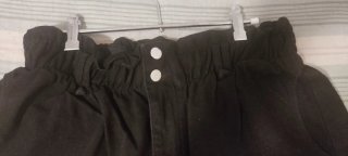 Pantalón corto MUJER negro talla 48