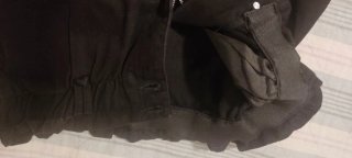 Pantalón corto MUJER negro talla 48