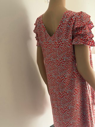 Vestido Verano Estampado Corazones