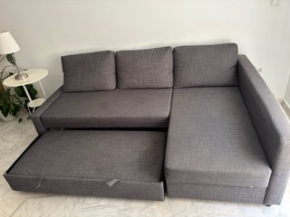 Sofá Cama IKEA FRIHETEN Gris