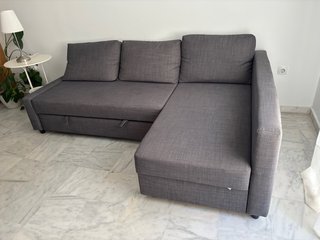 Sofá Cama IKEA FRIHETEN Gris