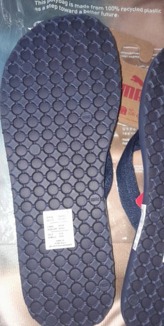 Chanclas Puma Rosas y Azules Talla 38