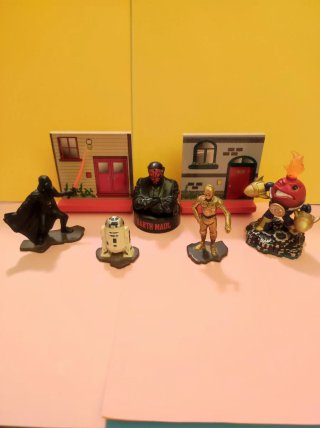 Lote Figuras Star Wars Retro + Skyla