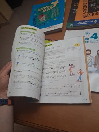 Conocimiento del Medio 4, matemáticas, lengua cast