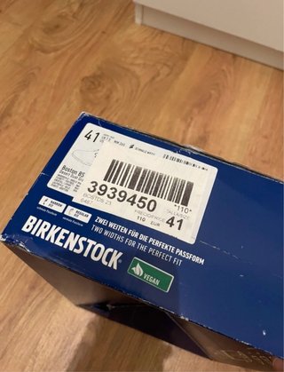 Birkenstock Boston Vegan Talla 41 Beige