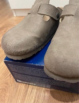 Birkenstock Boston Vegan Talla 41 Beige
