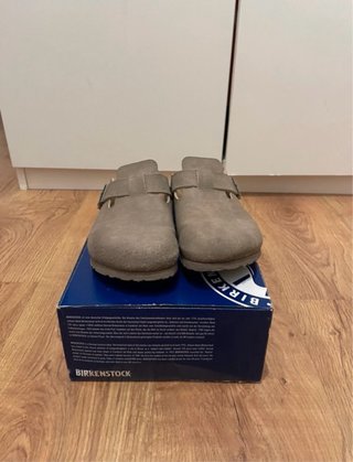 Birkenstock Boston Vegan Talla 41 Beige