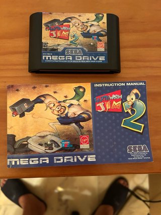 Earthworm Jim 2 Mega Drive Sega