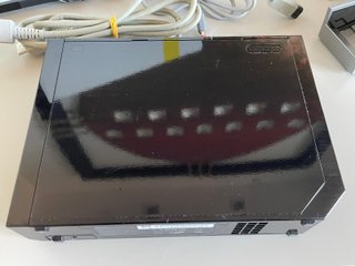 Nintendo Wii Nera + Accessori + Scatola