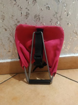 Silla plegable rosa Xoly