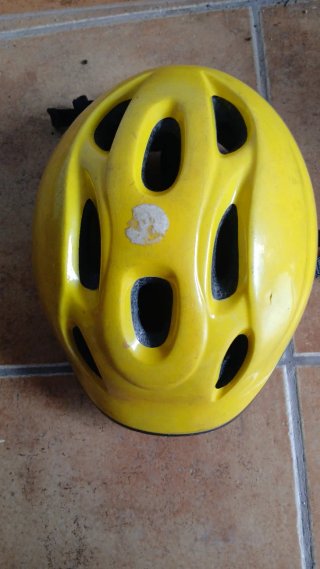 Casco Bici Infantil Amarillo