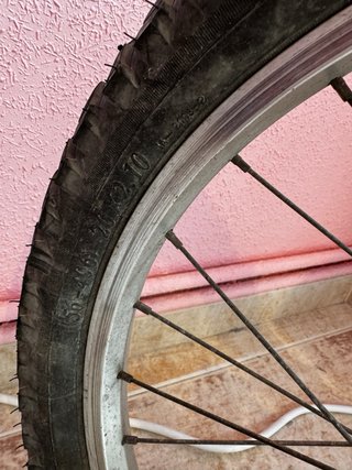 Bicicleta infantil morada 20
