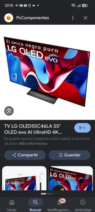 TV LG OLED 55 4K 120Hz EVO