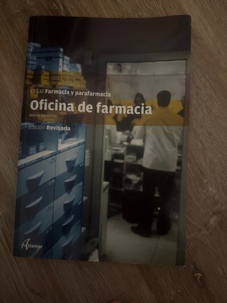 Libro grado medio farmacia oficina de farmacia