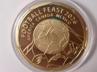 Moneda Football Feast America Canada Mexico