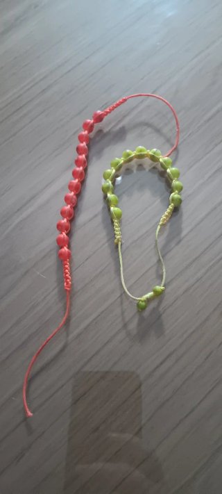 Pulseras de colores