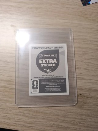 Extra Sticker Vinicius Junior Dorada Panini