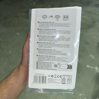 Cable DP a HDMI Macho 1.8M