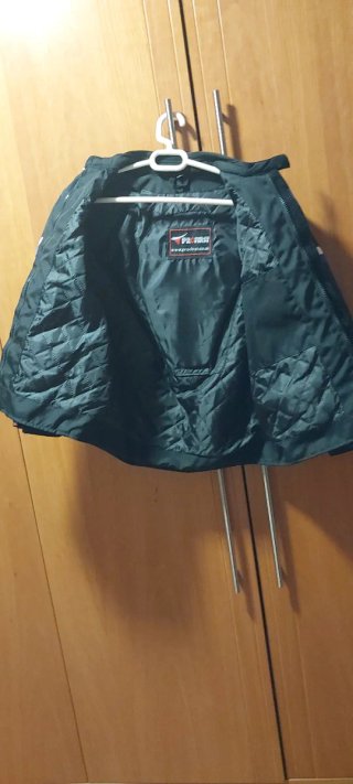 Chaqueta Moto Niño Azul y Negra