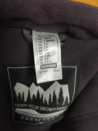 Parka Quechua Mujer -15°C Morado talla S