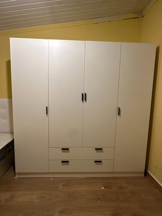 Armario 4 puertas en 3 COLORES 200X200cm NUEVO!