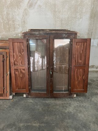 Ventanas madera natural Climalit