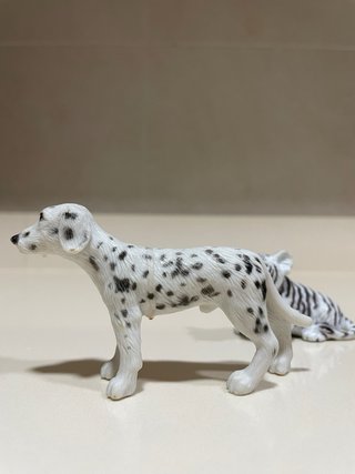 Figuras PVC Animales (Tigre y Dálmata)