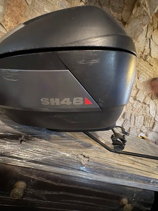 Baúl Moto 48L Negro