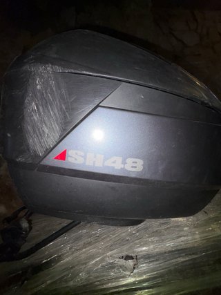 Baúl Moto 48L Negro