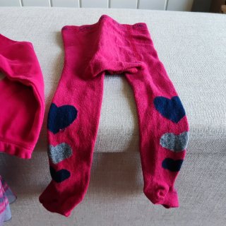 Vestido rojo niña 12 meses con perrito