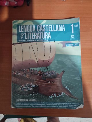 Lengua castellana y literatura, 1 BACH.
