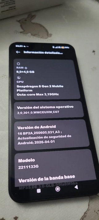 Xiaomi Mi 13 Negro 256gigas