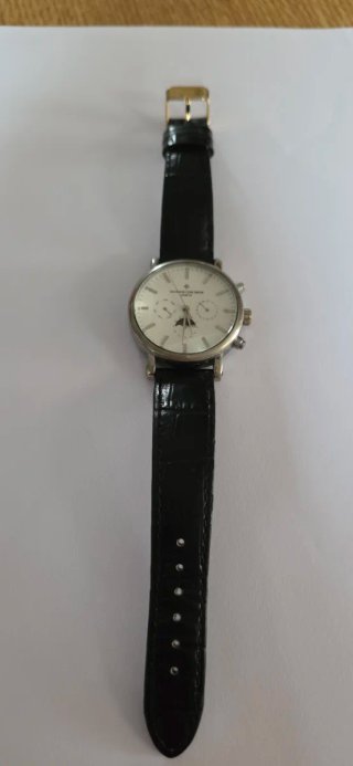 Reloj Vacheron Constantin Plata y Negro