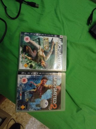 2 Juegos PS3 Uncharted Drake's Fortune y 2