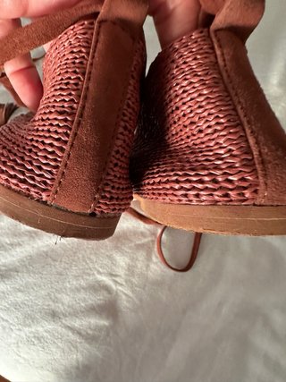 Bailarinas crochet Scalpers color coral