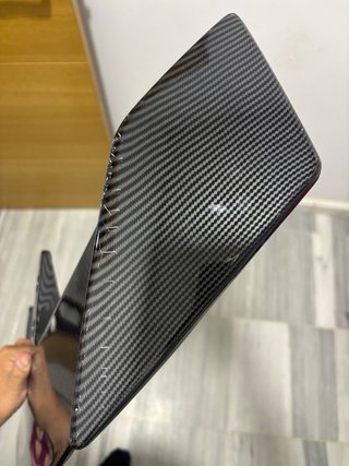 Alerón coche fibra carbono