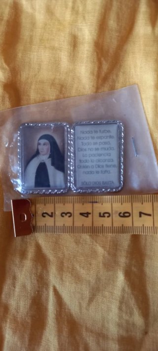 Díptico religioso Sta. Teresa de Jesús