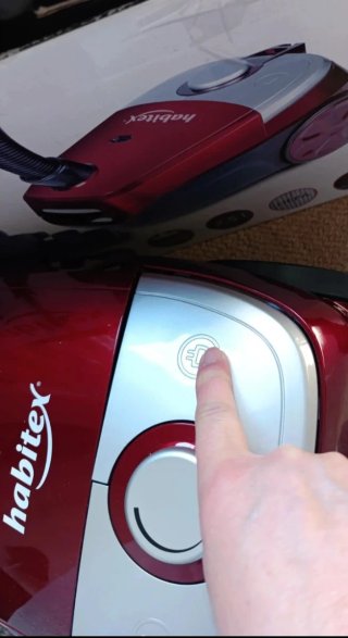 Aspiradora Habitex HG6900 800W Roja