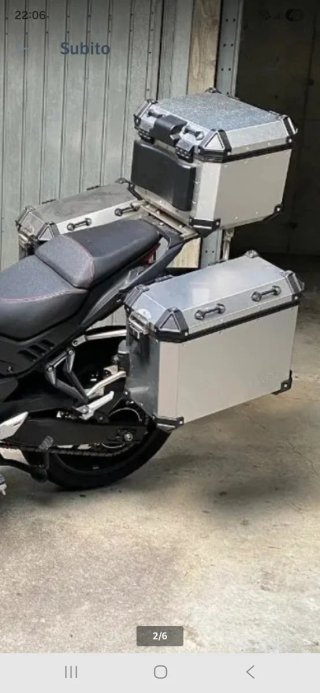 Bauletto e valigie laterali VOGE 500DS DSX