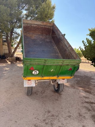 Remolque basculante para tractor 5000 kg