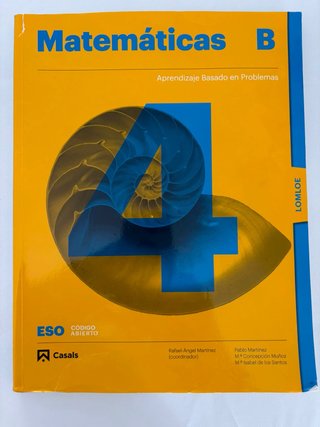 Libro Matemática B 4to de la ESO