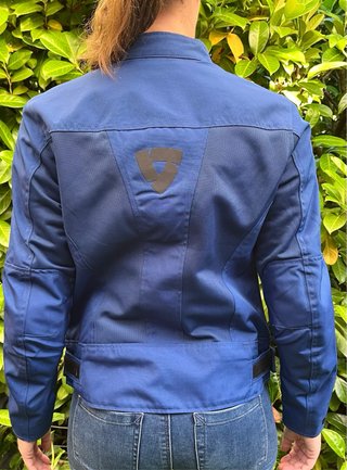 Chaqueta Moto Revit Mujer Azul verano