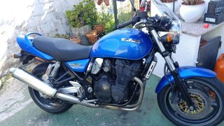 Suzuki GSX 750 W Inazuma Azul