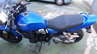 Suzuki GSX 750 W Inazuma Azul