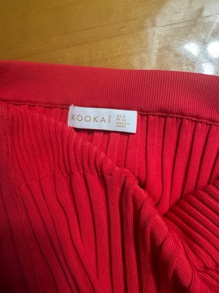 Vestido Kookai Rojo Talla S