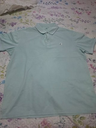 Polo Lacoste Verde Manga Corta Talla xl