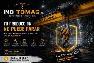 IND TOMAG S.L. – Servicio Técnico de Puentes Grúa