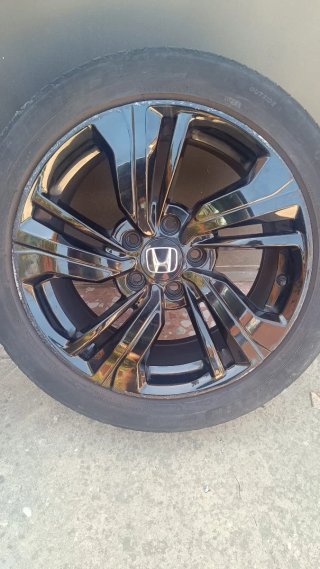 Llantas de aleación negras para coche